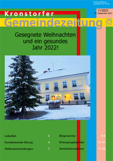 Gemeindezeitung Folge 11 2021