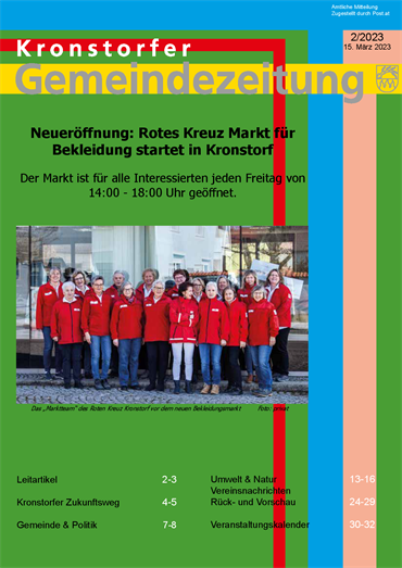Gemeindezeitung Folge 2/2023