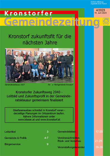 Gemeindezeitung Folge 4 2023